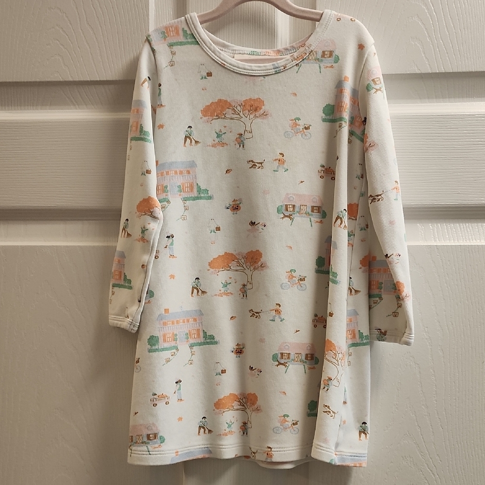 GUC The Beaufort Bonnet Company Fall Scene Pima Cotton Dress